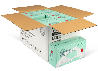 Latex Untersuchungshandschuhe Einweg - Grösse S, 1000 Stk.