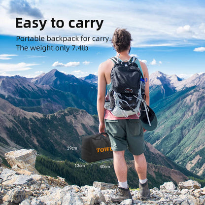 Towond tragbare Beamer Leinwand 100 Zoll 16:9 - Indoor/Outdoor