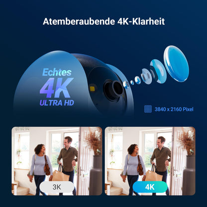 EZVIZ C6N G1 4K Überwachungskamera innen mit WLAN und Farbnachtsicht