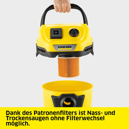 Kärcher WD 3 P V-19/4/20 Nass-/Trockensauger mit Steckdose