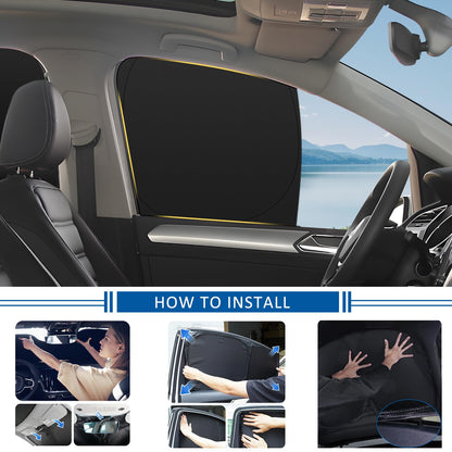 ZATOOTO Sonnenschutz Auto Set VW Touran 2016-2024 - Komplett