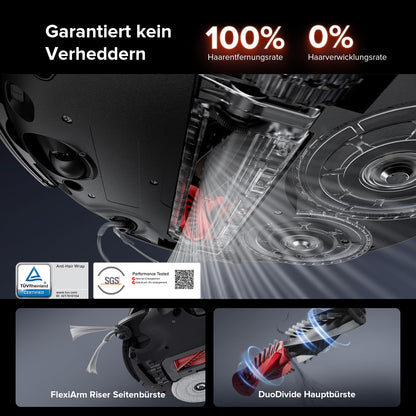 roborock Saros 10R Saugroboter mit Wischfunktion - Ultra Slim