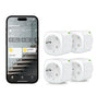 Eve Energy Matter Smarte Steckdose für Smart Home 4er Set