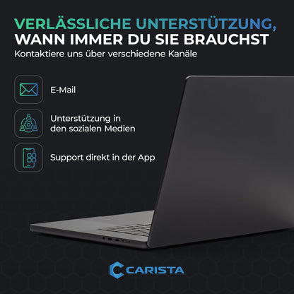 Carista EVO Bluetooth OBD2 Diagnose Adapter für Fahrzeuge