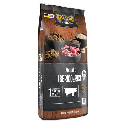 Belcando Adult Iberico & Rice Trockenfutter für Hunde 12,5 kg