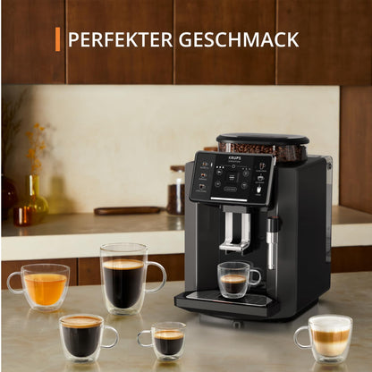 Krups Sensation EA910810 Kaffeemaschine Vollautomat – Schwarz