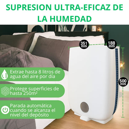 Meaco DD8L Junior Anti-Kondensations-Luftentfeuchter - 8L Weiss