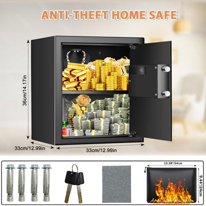 Digitaler Tresor Safe Heim-/Möbeltresor - 40L Feuerfest