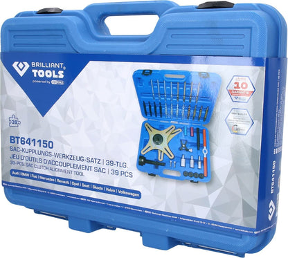 BRILLIANT TOOLS BT641150 SAC-Kupplungs-Werkzeug-Satz 39-tlg