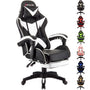 xRace Gaming Stuhl Ergonomischer Leder Drehstuhl - Weiss