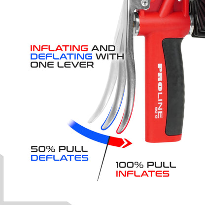 GAV Profi Reifenfüller - WIKA 80mm Manometer, geeicht