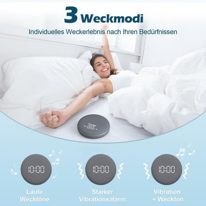 REACHER Vibrationswecker GY-DE mit Bettshaker und Akku