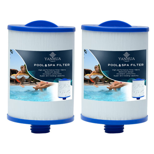 YANHUA Spa Filterkartusche PWW50 Ersatzfilter für Whirlpool, 2 Stück – gefaltetes Polyester-Filtergewebe mit Griff