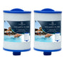 YANHUA Spa Filterkartusche PWW50 Ersatzfilter für Whirlpool, 2 Stück – gefaltetes Polyester-Filtergewebe mit Griff