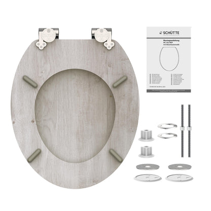 SCHÜTTE LIGHTWOOD WC-Sitz aus Holz mit Absenkautomatik