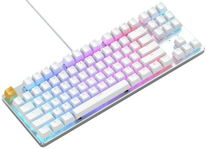 Glorious GMMK TKL Mechanische Gaming Tastatur - US QWERTY Weiss
