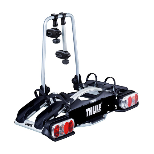 Thule EuroWay G2 920 Anhängerkupplung Fahrradträger 2 Fahrräder grau