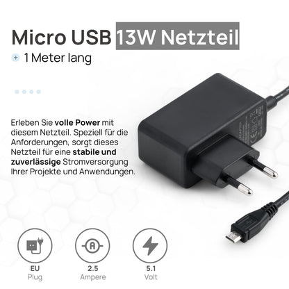 Raspberry Pi 3 B+ Starter-Set mit Gehäuse & 64GB SD Karte