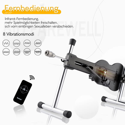 Auxfun Premium Unisex Sexmaschine – 60W EzfunLok Anschluss