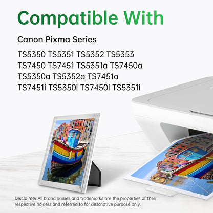 Lemero PG-560XL CL-561XL Druckerpatronen kompatibel für Canon Pixma