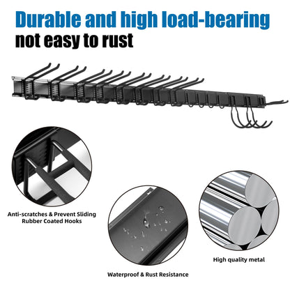 Garten & Werkzeug Organizer Wandhalterung – 80 Zoll