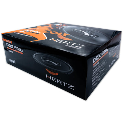 Hertz DCX 690.3 3-Wege Koaxiallautsprecher 6"x9"