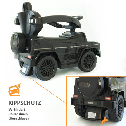 LEMODO Mercedes Rutschauto mit Schiebstange & Sicherheitsbügel