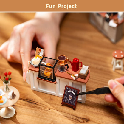 Rolife DIY Miniature House Café Shop DG162 Miniaturhaus Bausatz