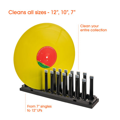 SPINCARE Vinyl Schallplatten Reinigungssystem - für 500 LPs