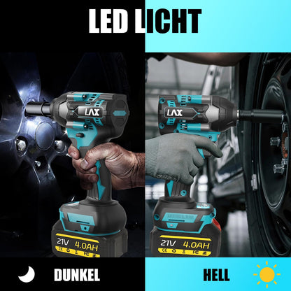 L1NXIXI Akku-Schlagschrauber 1000 Nm 1/2 Zoll für Makita 18V