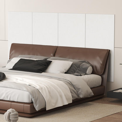 TONOR Akustikpaneele selbstklebend 120x60cm – 8er Set Weiss