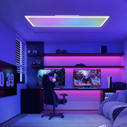 CBJKTX 120x30 LED Deckenpanel - dimmbar RGB m. Fernbedienung