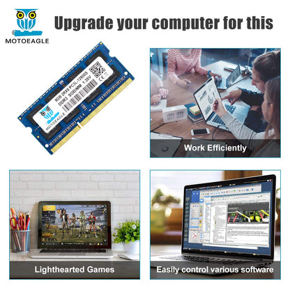 motoeagle 16GB Kit (2x8GB) DDR3L 1600 MHz SODIMM Arbeitsspeicher