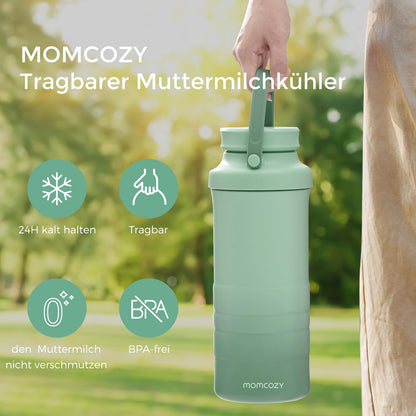 Momcozy Tragbarer Muttermilchkühler – 628 ml für unterwegs