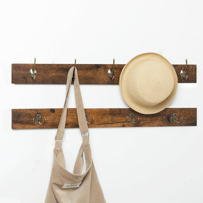 HOOBRO Garderobe Schuhbank Set - Vintagebraun EBF112HX01G1