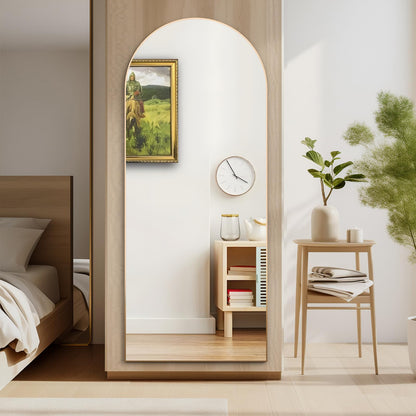 CASSILANDO Gewölbter Ganzkörperspiegel 165x60cm - Gold