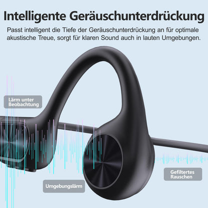 Sayrelances X7 Pro Knochenschall-Kopfhörer IPX8 mit MP3-Player 32GB