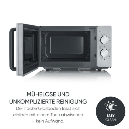 SEVERIN MW 9184 Solo Mikrowelle – Glasboden 20L Schwarz