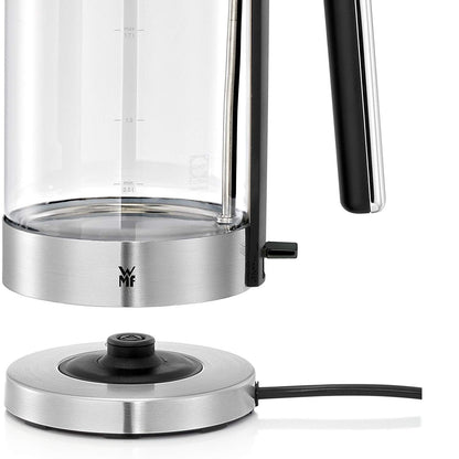 WMF Lono Glaswasserkocher 1,7 Liter – Edelstahl matt
