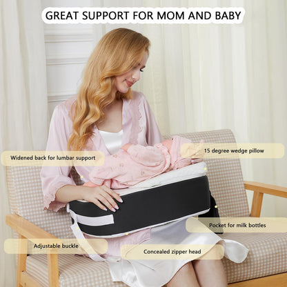 Dresime Stillkissen Klein Ergonomisch – Anti-Reflux Keilkissen