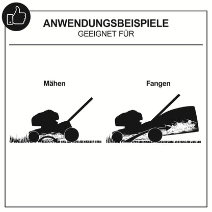 Scheppach MP132-40B Benzin Rasenmäher - Black Edition 40cm