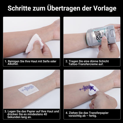 ORGBRO X8 Tattoo Stencil Drucker, Bluetooth Thermodrucker