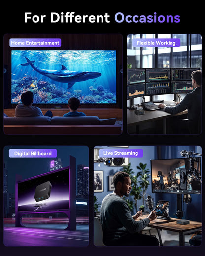 ACEMAGICIAN Vista Mini V1 Mini PC N97 16GB 1TB Win11 Pro