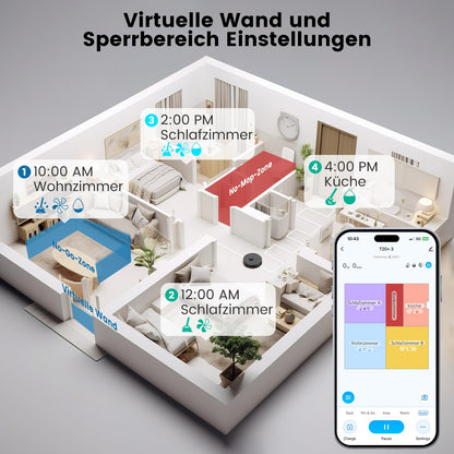 AIRROBO T20+ Saug- & Wischroboter mit Absaugstation