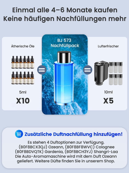 Towonshy Auto Lufterfrischer BJ 573 Duft-Diffuser Ultraschall Ozean