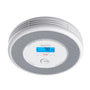 X-Sense XP0A-MR Rauch- und CO-Melder mit Sprachalarm, 30 mm flach, Halterung 135 mm breit