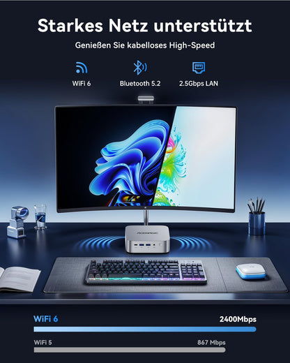 ACEMAGIC M1 Mini PC - i9-11900H 32GB/1TB SSD Win 11 Pro