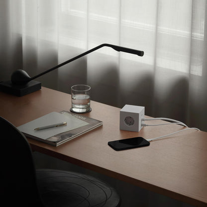 Avolt Square 1 Steckdosenwürfel USB-C/USB - Gotland Grey 1.8m