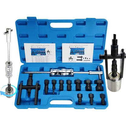 XSTARYE Innenlager Abzieher Set mit Gleithammer, 8 Spannzangen 8–32 mm aus Stahl