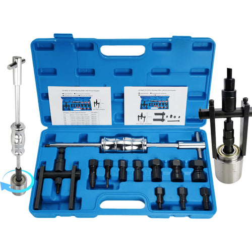 XSTARYE Innenlager Abzieher Set mit Gleithammer, 8 Spannzangen 8–32 mm aus Stahl